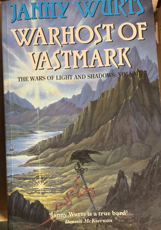 PB Book WARHOST of VASTMARK by Janny Wurts Large 383 pages