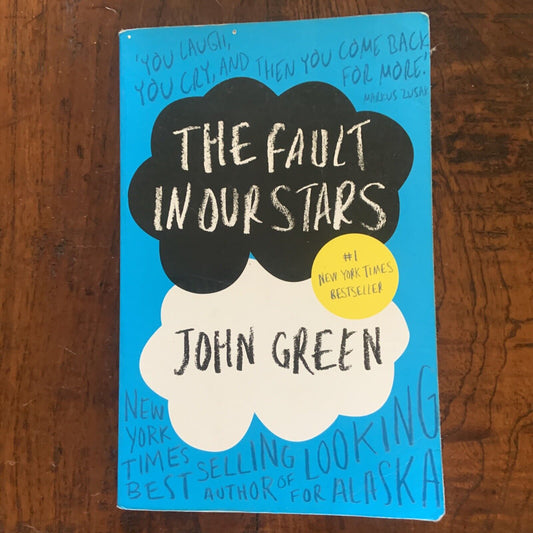 PB Book THE FAULT IN OUR STARS by John Green Young Adult Love Cancer 2012