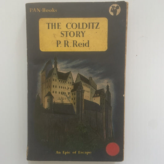 PB Book THE COLDITZ STORY by P R Reid Pan Books 1986 8th Reprint Small Vintage