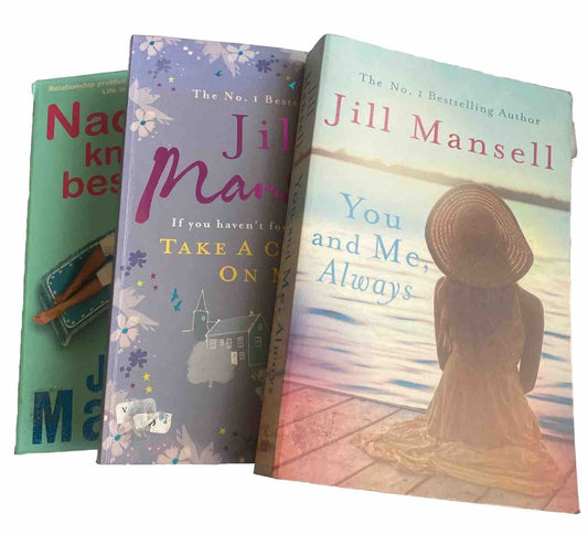 PB Book x3 Jill Mansell YOU & ME ALWAYS | TAKE A CHANCE ON ME | NADIA KNOWS BEST