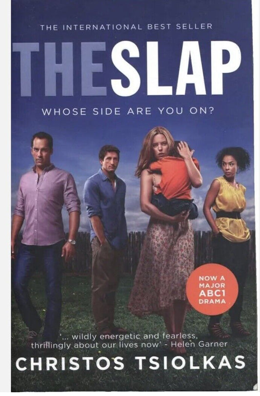 PB Book THE SLAP Christos Tsiolkas Whose Side are you On? Thick 2011 ABC Drama