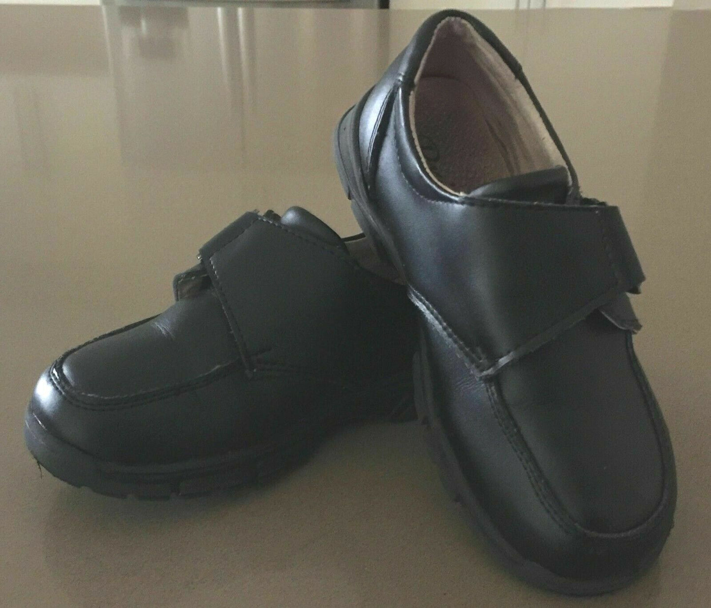 PRIEL Boys Shoes Black Formal Dress Shoes Wedding Communion Size 28 21cm