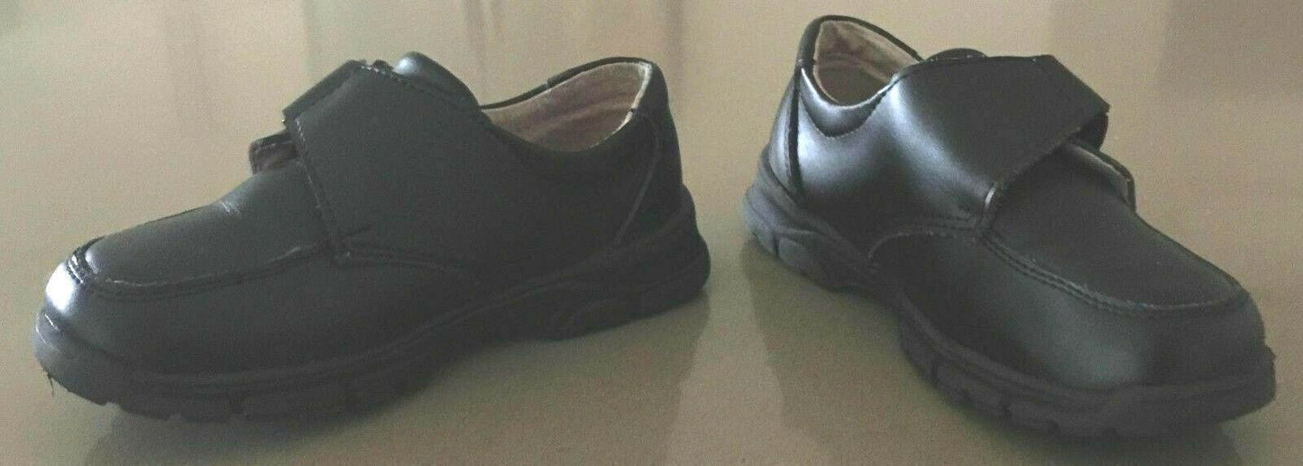 PRIEL Boys Shoes Black Formal Dress Shoes Wedding Communion Size 28 21cm