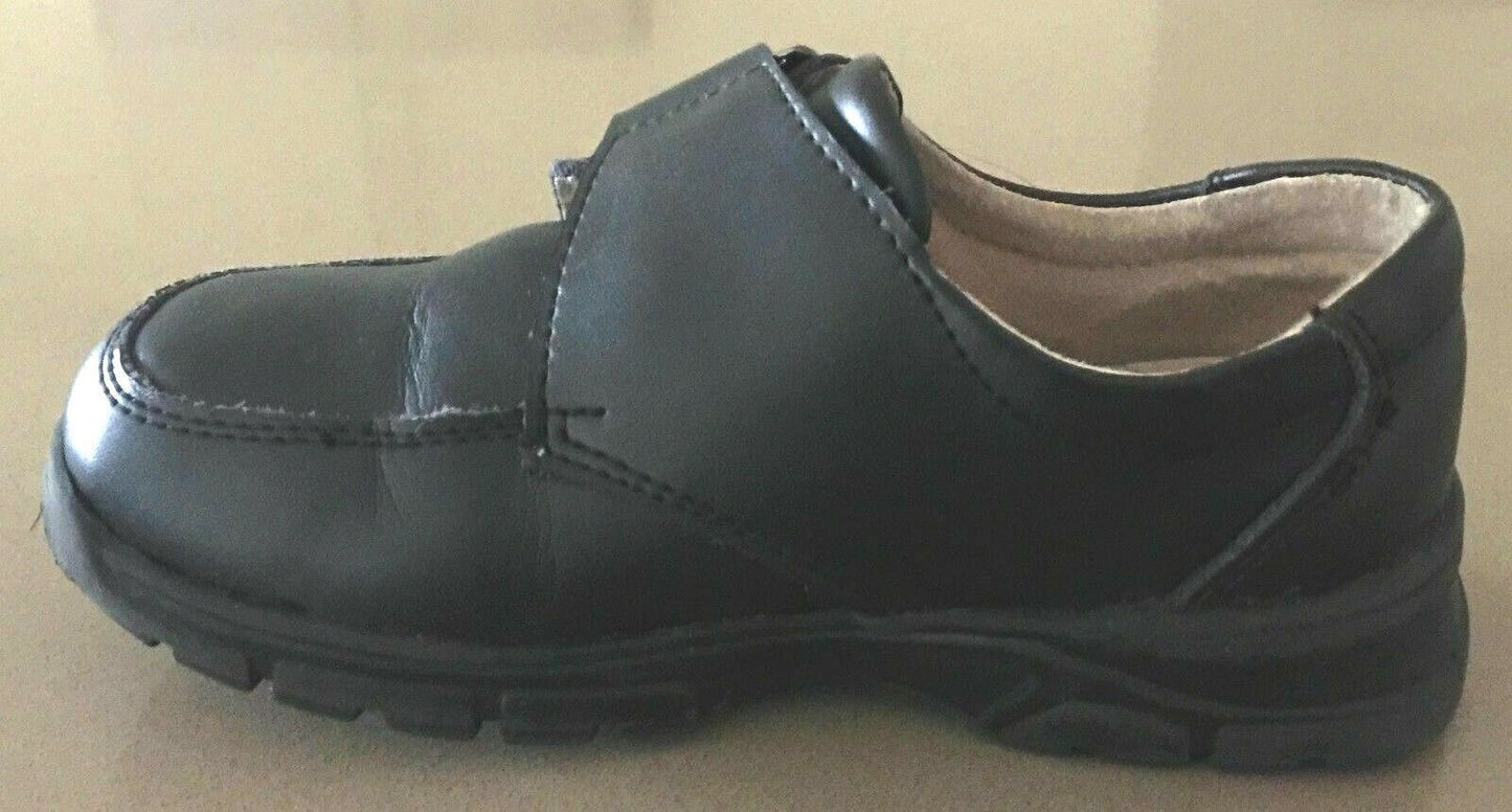 PRIEL Boys Shoes Black Formal Dress Shoes Wedding Communion Size 28 21cm