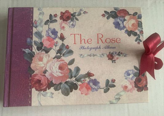 Photograph Album KIKY CREATIVE The Rose Oval Borders 1997 Die Cut Slide In Pics