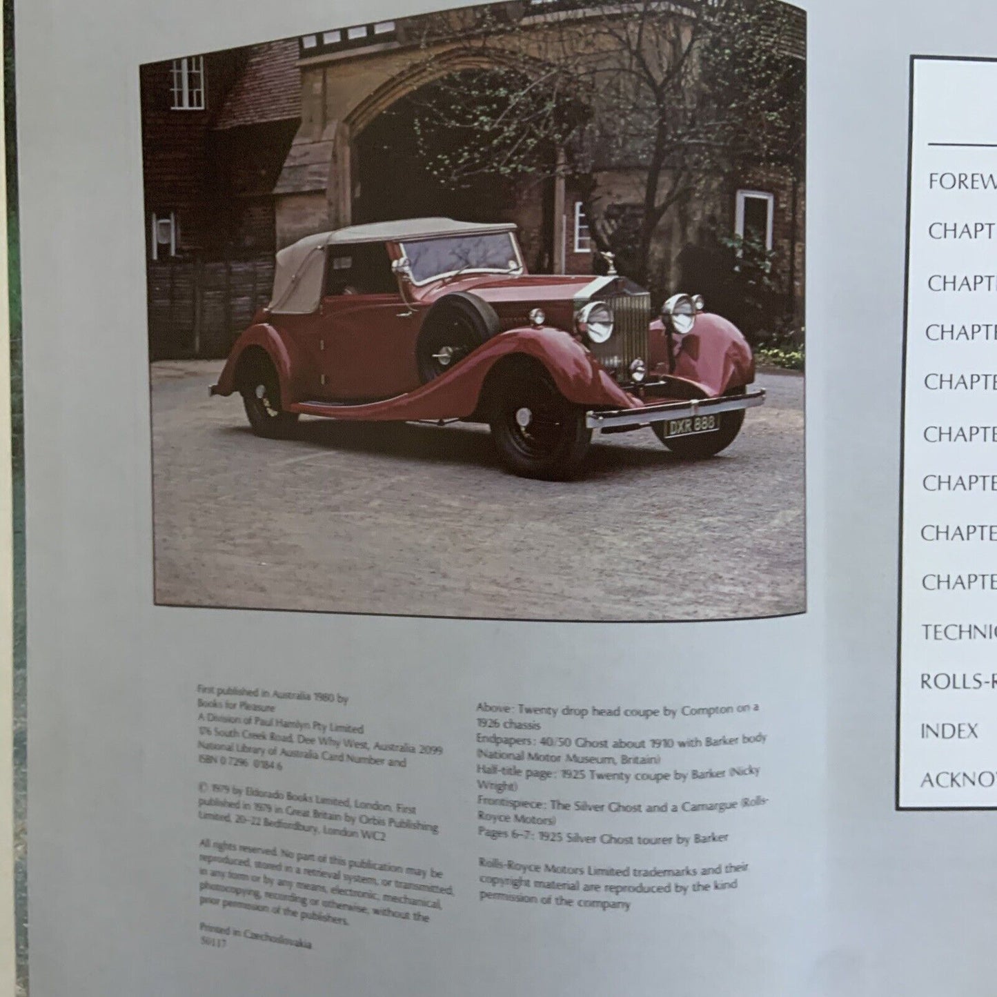 ROLLS ROYCE 75 Years of Motoring Excellence Edward Eves Coffee Table HC