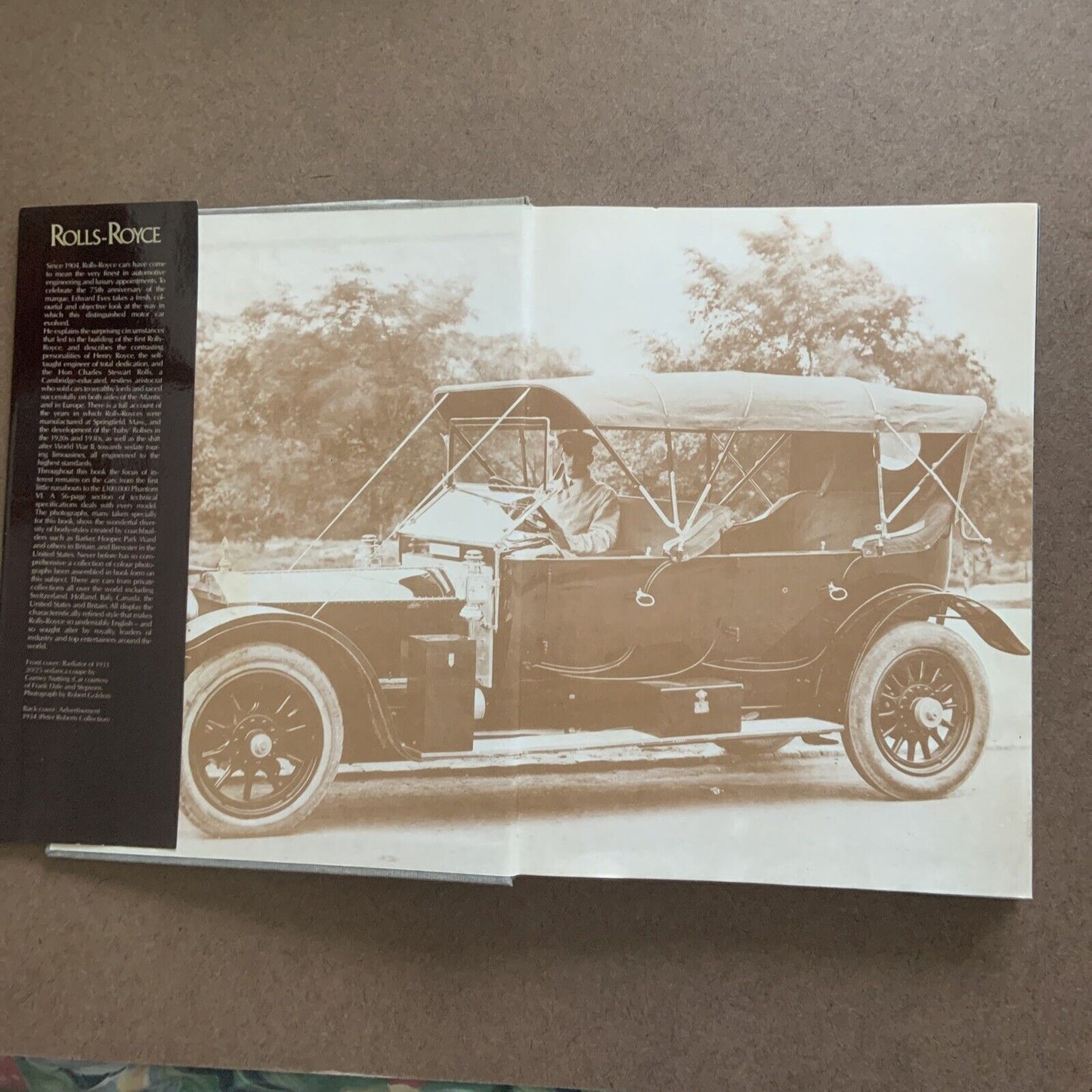 ROLLS ROYCE 75 Years of Motoring Excellence Edward Eves Coffee Table HC