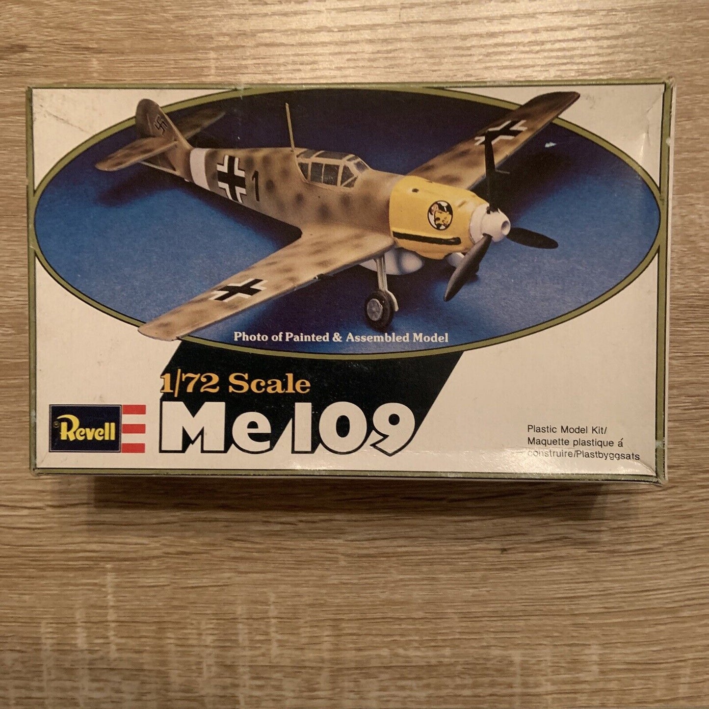 REVELL Me 109 Model Plane Kit 1/72 Complete Original Kit Unassembled