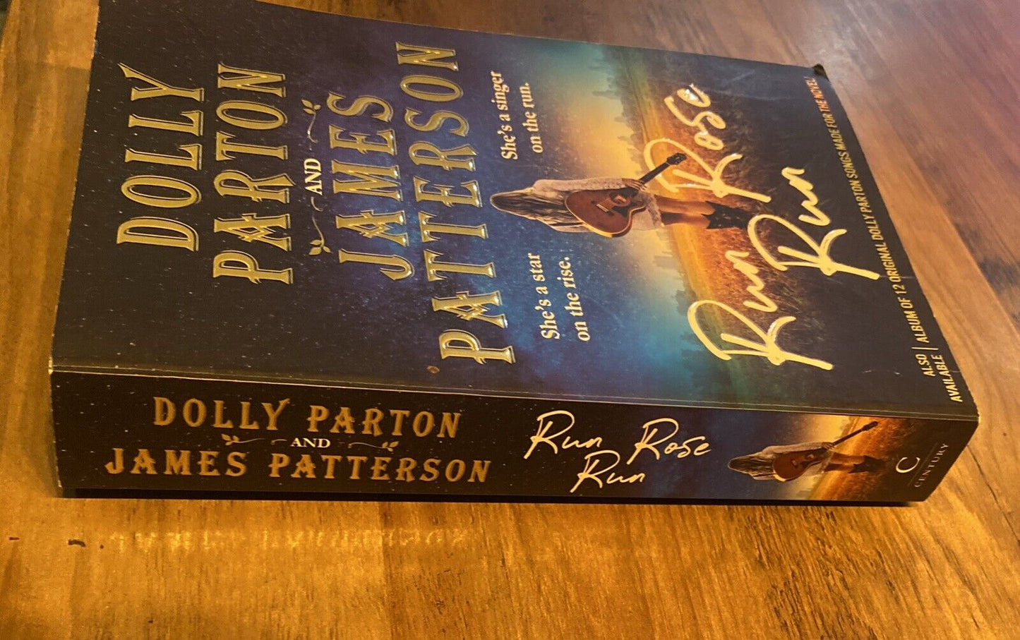 RUN ROSE RUN Dolly Parton & James Patterson Nashville Mystery Romance Music PB