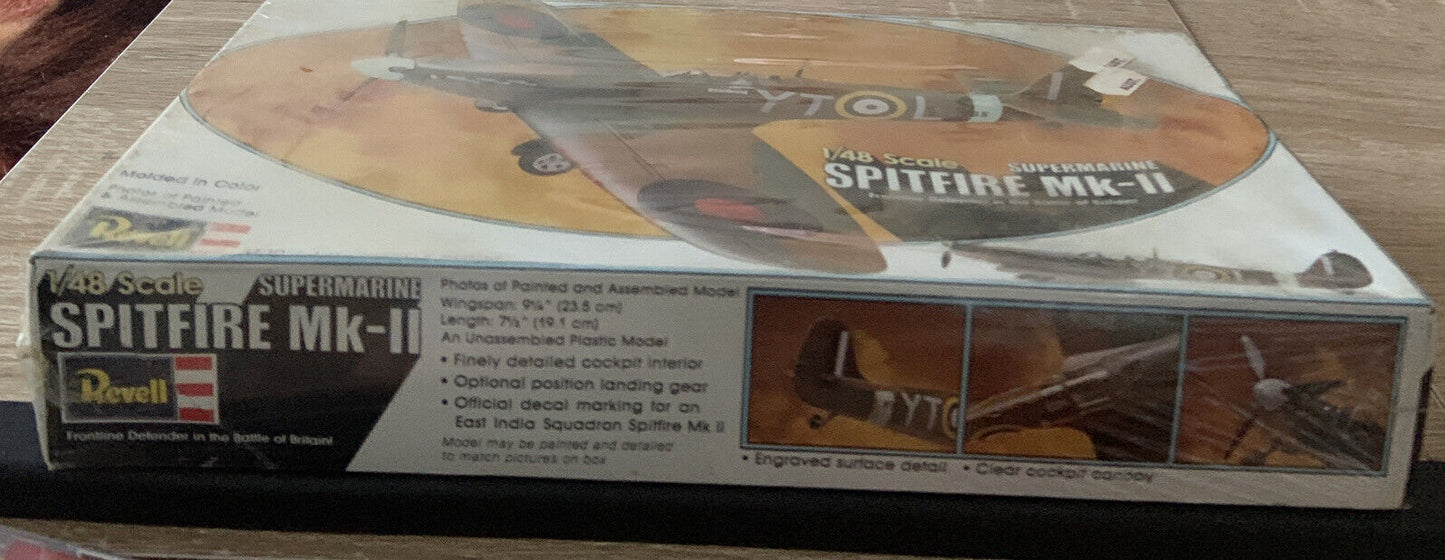 REVELL Spitfire Mk-II Frontline Defender 1/48 1978 Plastic Model Kit Aircraft NE