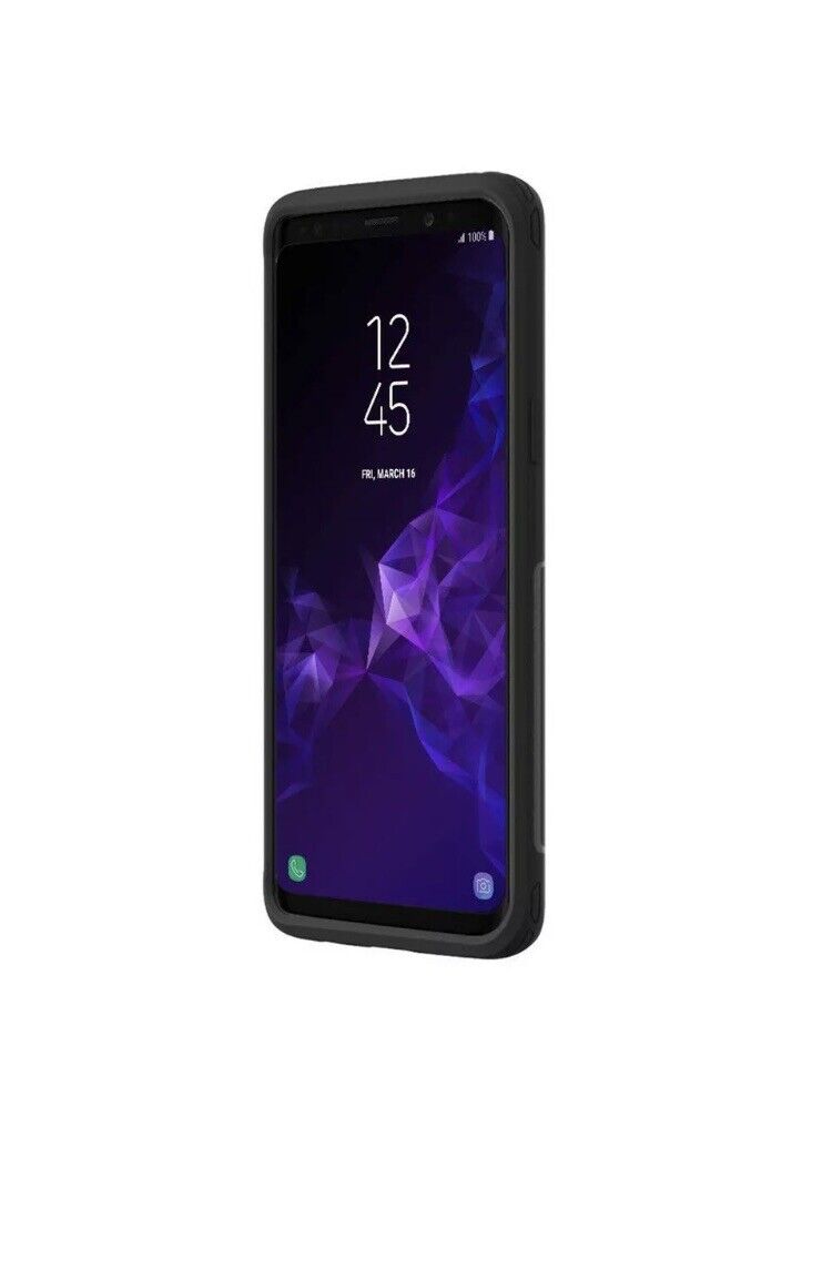 Samsung Galaxy Phone CASE COVER S9 GRIFFIN SURVIVOR Strong Tough Black Grey NEW