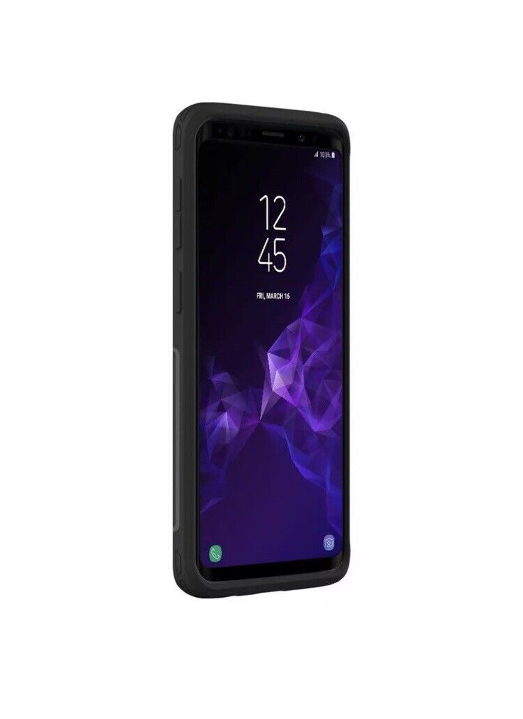Samsung Galaxy Phone CASE COVER S9 GRIFFIN SURVIVOR Strong Tough Black Grey NEW