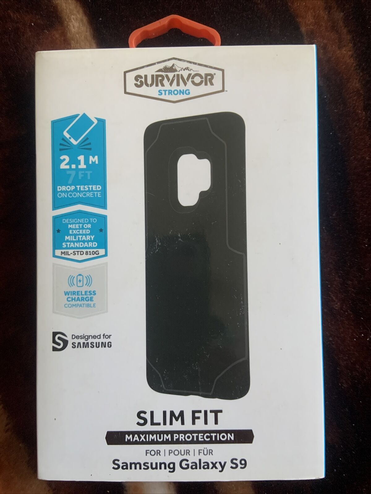Samsung Galaxy Phone CASE COVER S9 GRIFFIN SURVIVOR Strong Tough Black Grey NEW