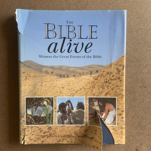 THE BIBLE ALIVE A Photographic Witness of the Great Events of the Bible Joh HCDJ