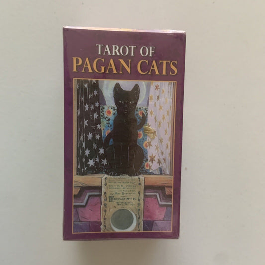 TAROT Cards Mini TAROT OF PAGAN CATS Magdelina Messina Lola Airaghi Sealed NEW