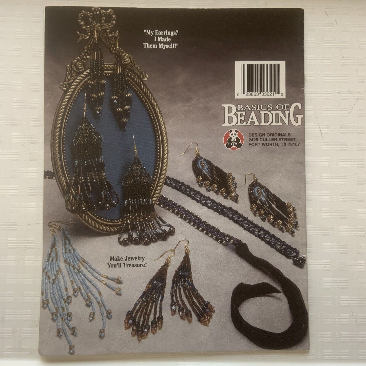 Vintage Basics Of Beading Sara Cantrell 24 Romantic Projects No 3021 1994 Jewell