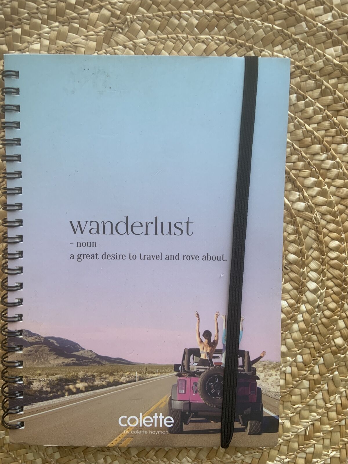 Wanderlust Notebook by Colette Hayman My Travel Diary Vacation Journal A5 Unused