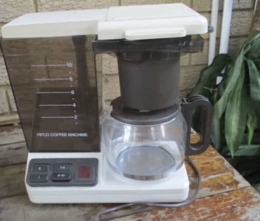 White PIFCO Coffee Machine Model 4904 Filter Coffee Maker Switzerland Quality