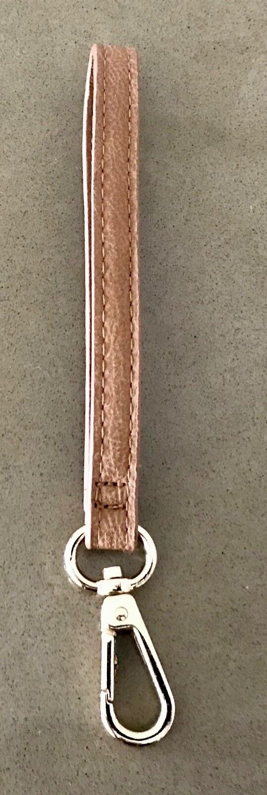 Replacement Hand Bag Shoulder Strap & Wristlet Strap Light Brown PU Adjustable