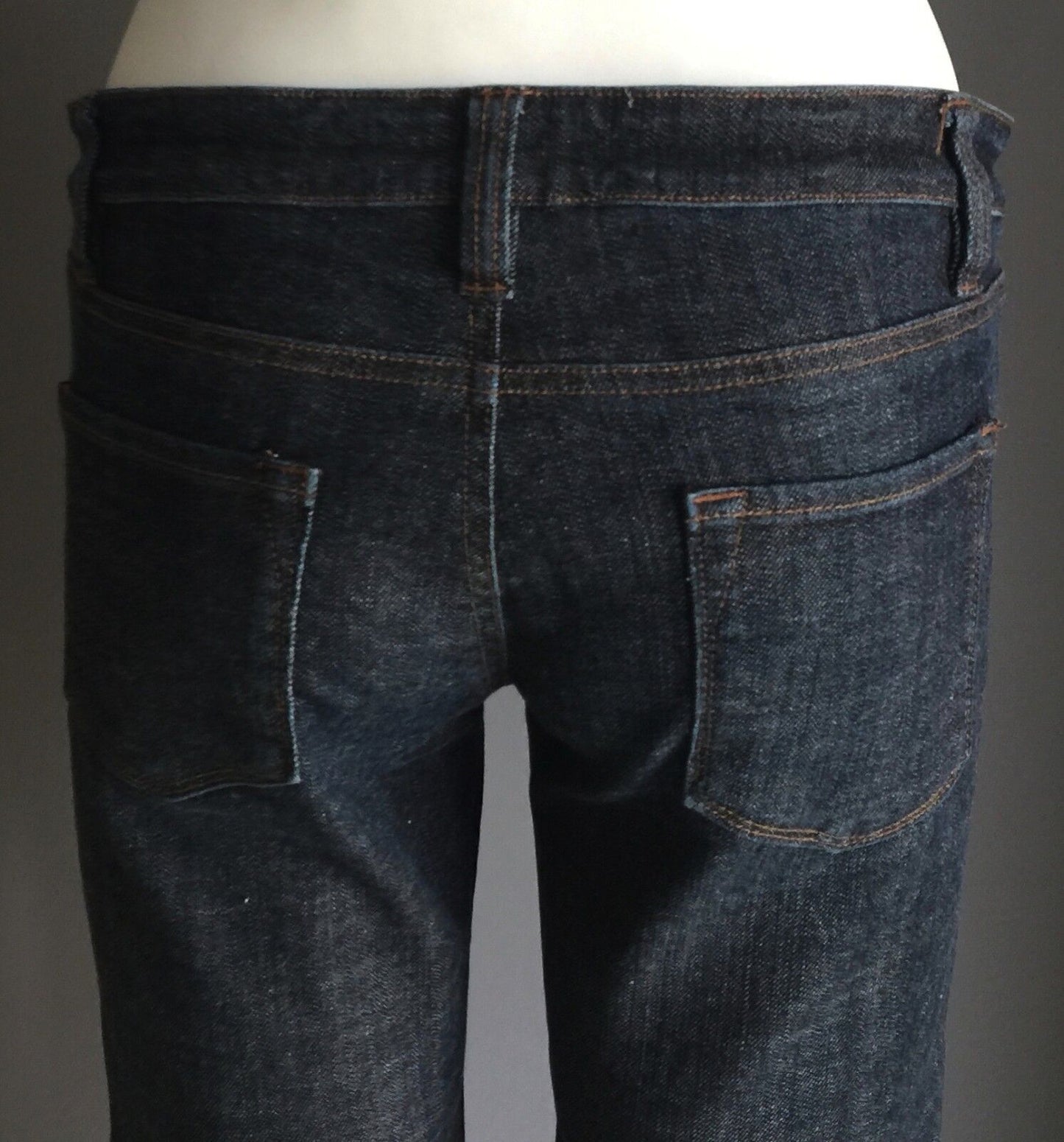 COUNTRY ROAD Denim Jeans Blue Low Rise Skinny Leg Dark Wash Size 8 Ladies
