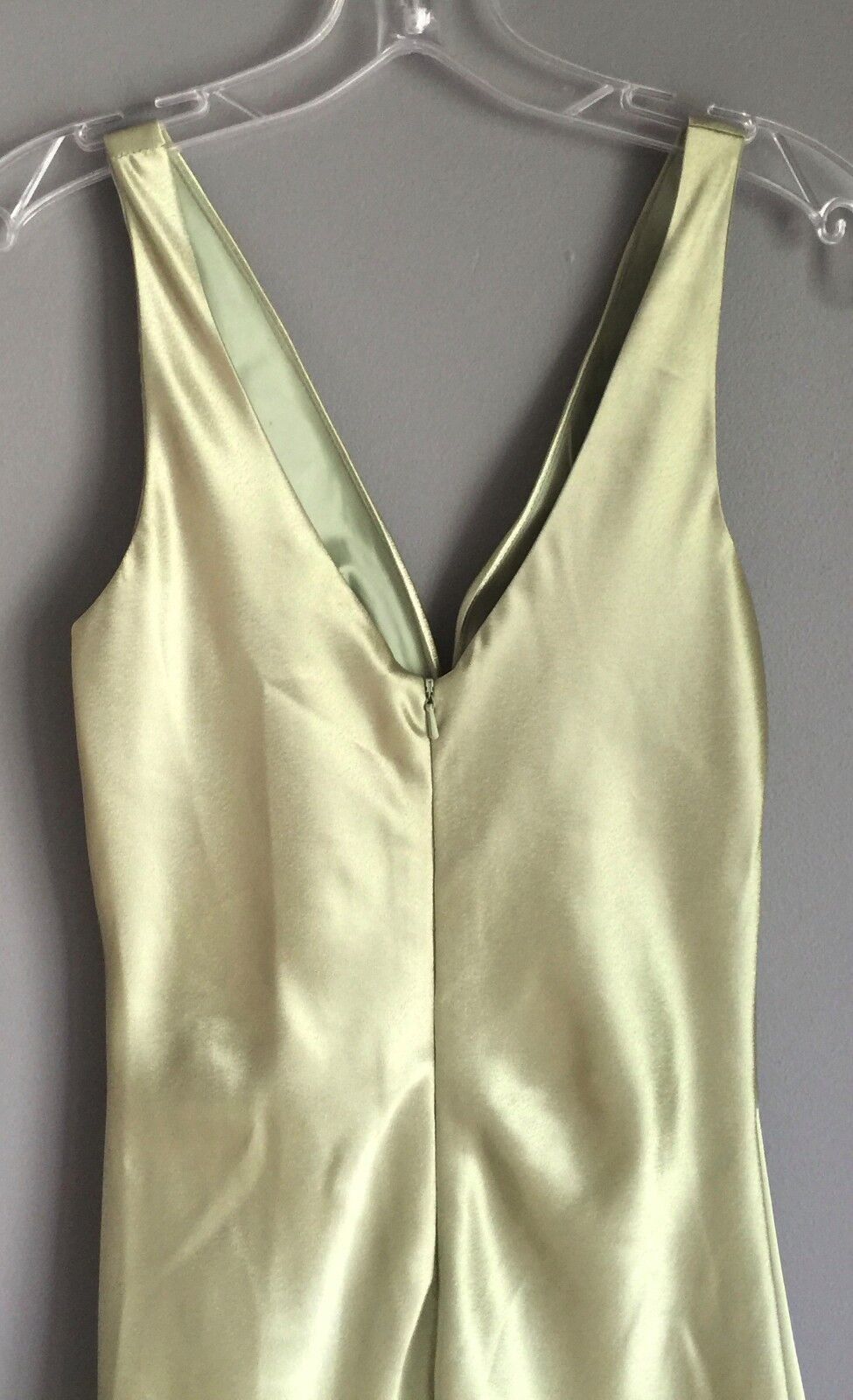 ANGELINE Dress Soft Green Knee Length Frock Party Formal Ladies Size 6 NEW