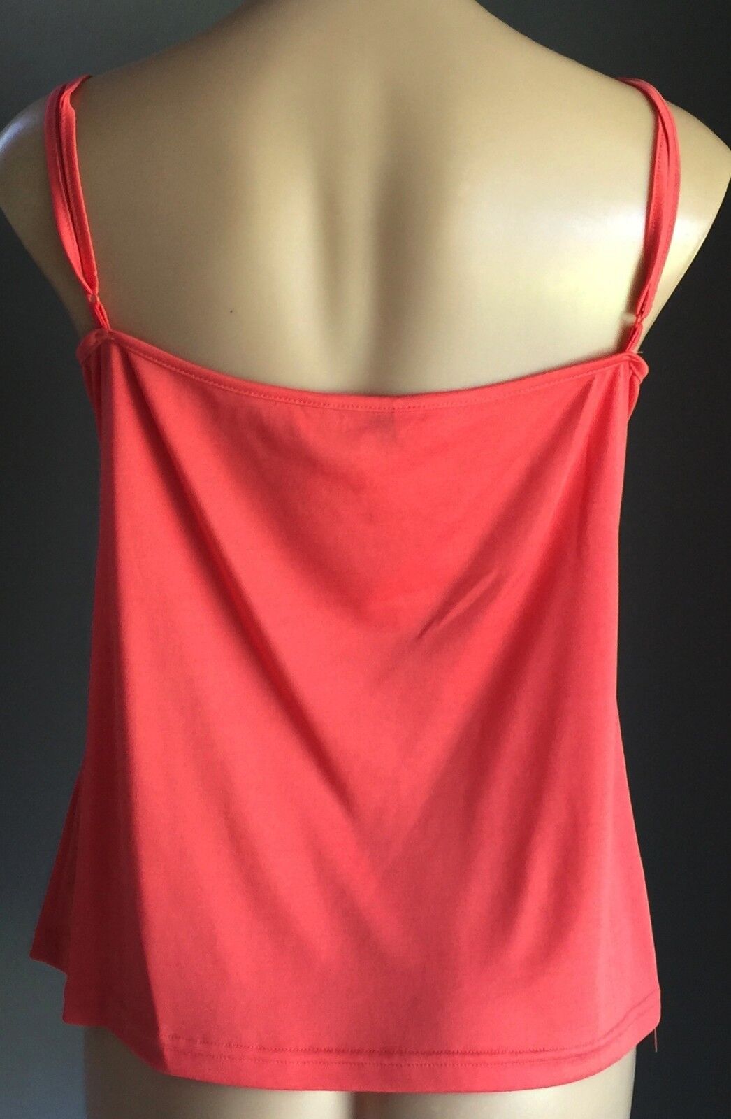 NONI B 2 Piece Set Camisole & Print Shirt Twin Set Pink Purple & Orange Size 12