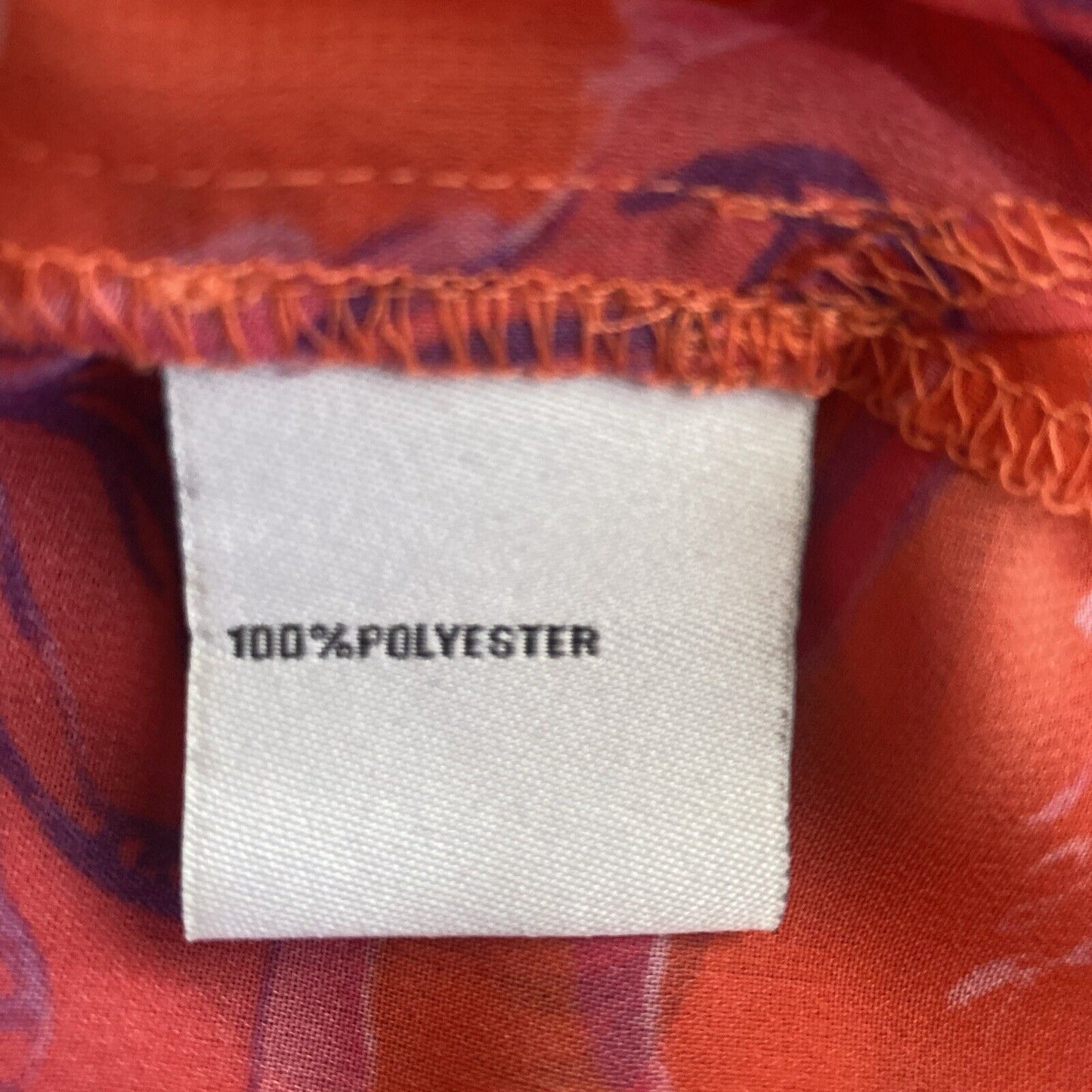 NONI B 2 Piece Set Camisole & Print Shirt Twin Set Pink Purple & Orange Size 12