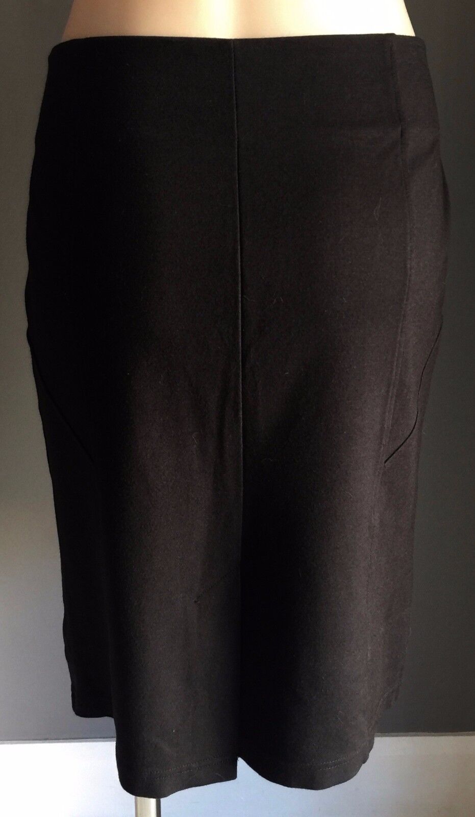 TARGET COLLECTION Skirt Black Straight Stretch Classic Pencil Ladies Size 12