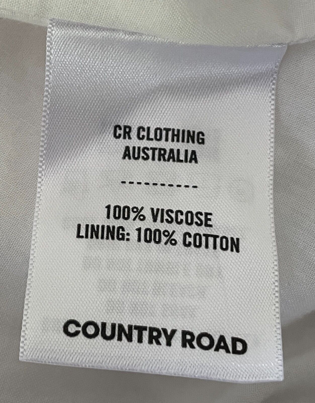 COUNTRY ROAD Skirt White Hi-Lo Midi Drawstring Tassel Trim Size 12 Lined NEW