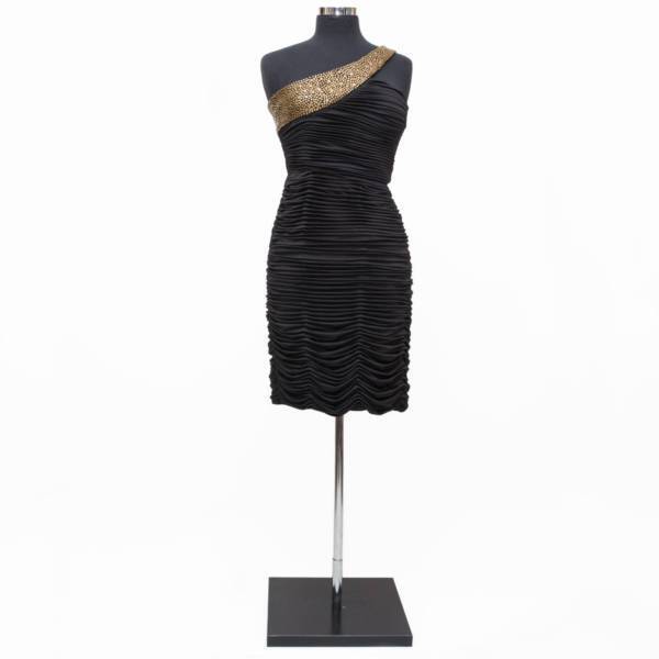 Sexy BC LBD Black & Gold Stud Dress Cocktail Parties Formal Ladies Sizes 12 NEW