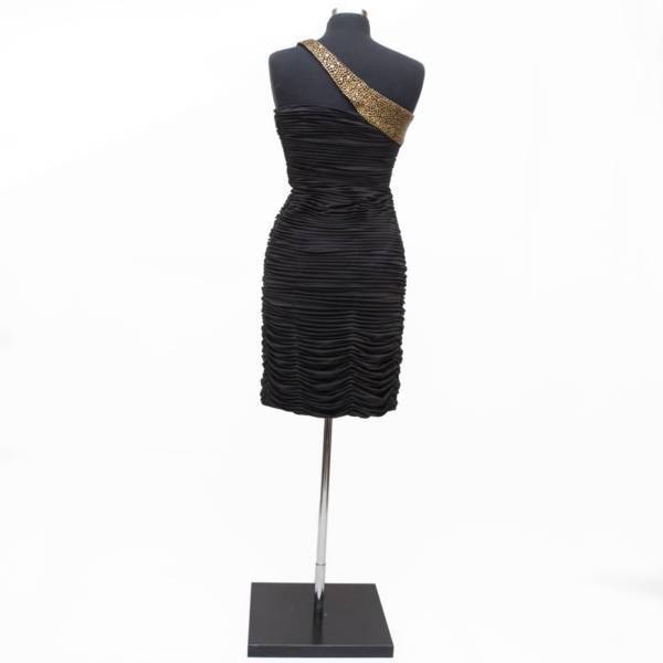 Sexy BC LBD Black & Gold Stud Dress Cocktail Parties Formal Ladies Sizes 12 NEW