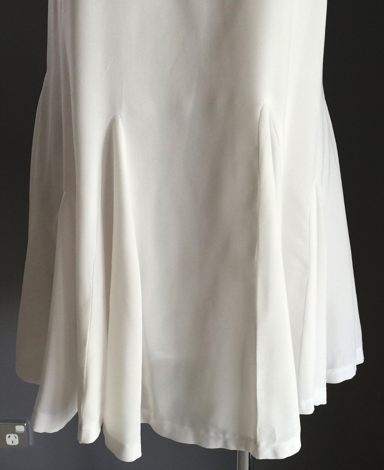 LIONESS Dress Mini White Sleeveless Flare Ladies Size 10 Party Frock