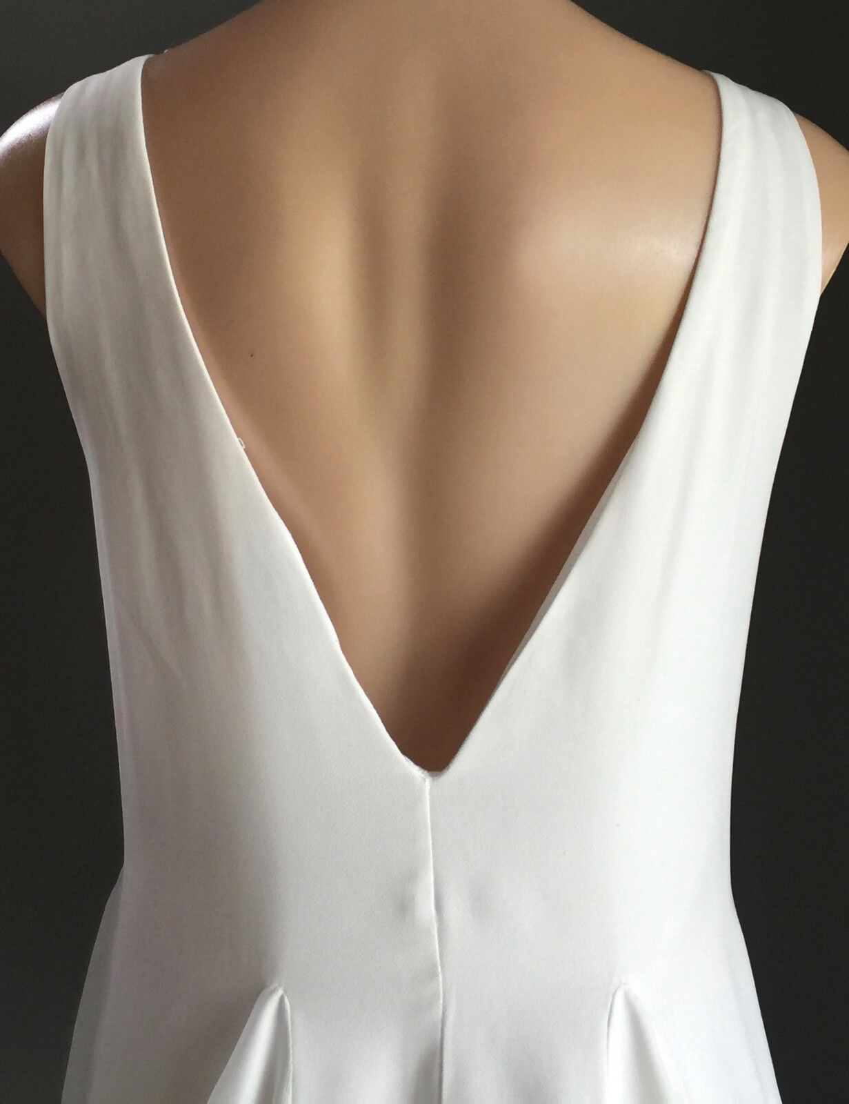 LIONESS Dress Mini White Sleeveless Flare Ladies Size 10 Party Frock