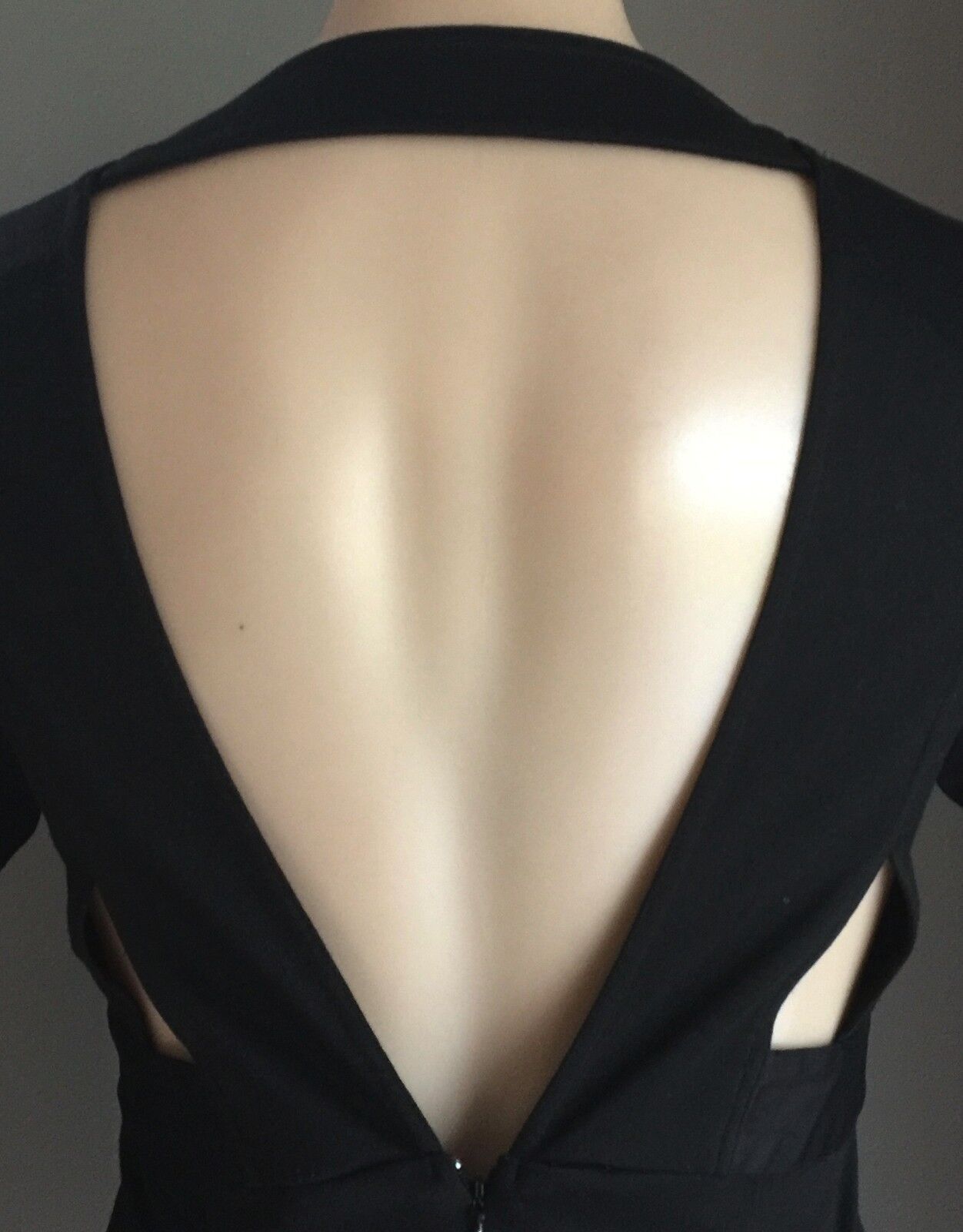 LBD FINDERS KEEPERS "The Key Elements" Stretch Mini Dress Long Sleeve Size M 10