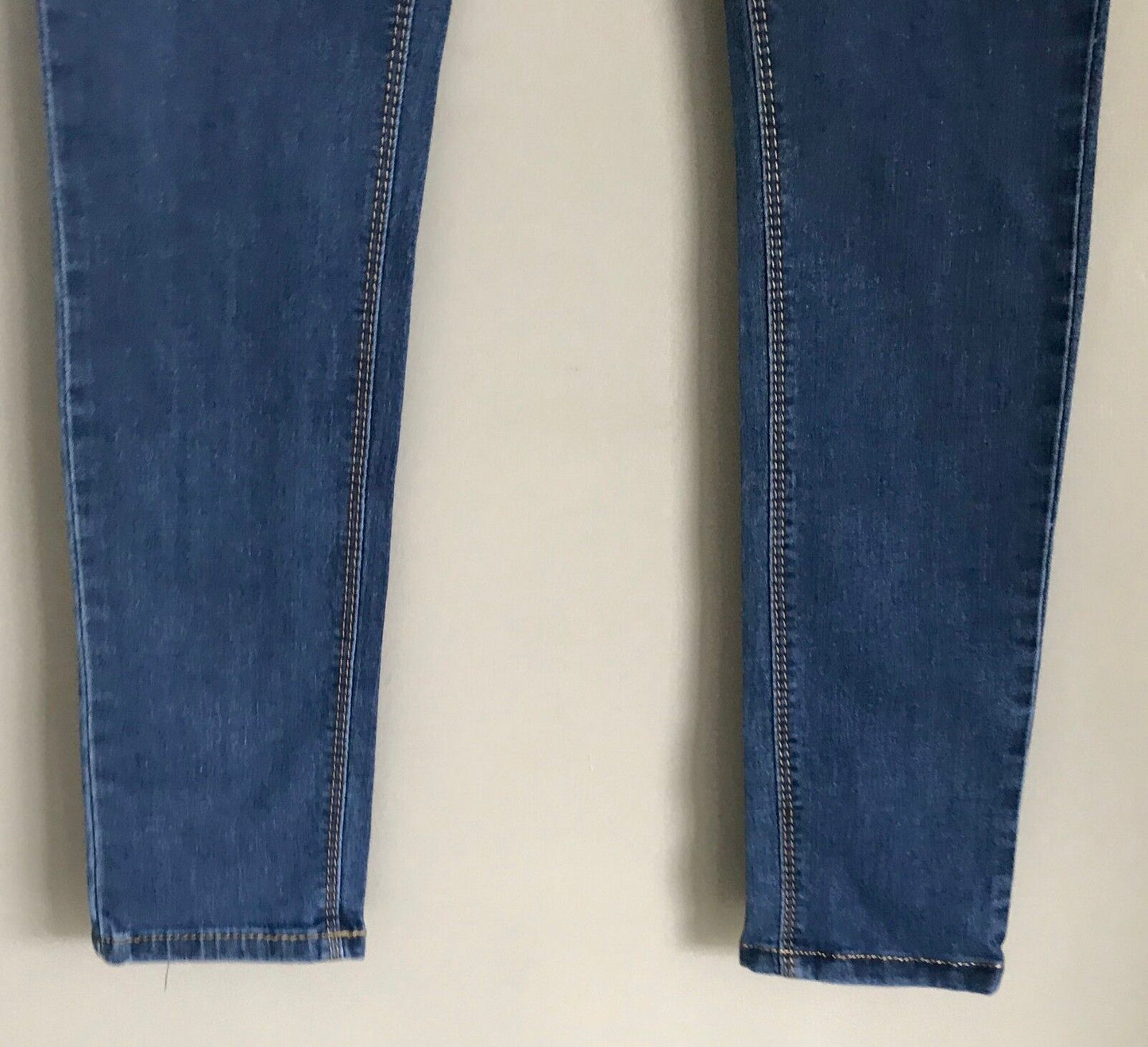 Size 12 Jeans OULIMOM Maternity Cropped Stretch Skinny Leg Denim Sz L