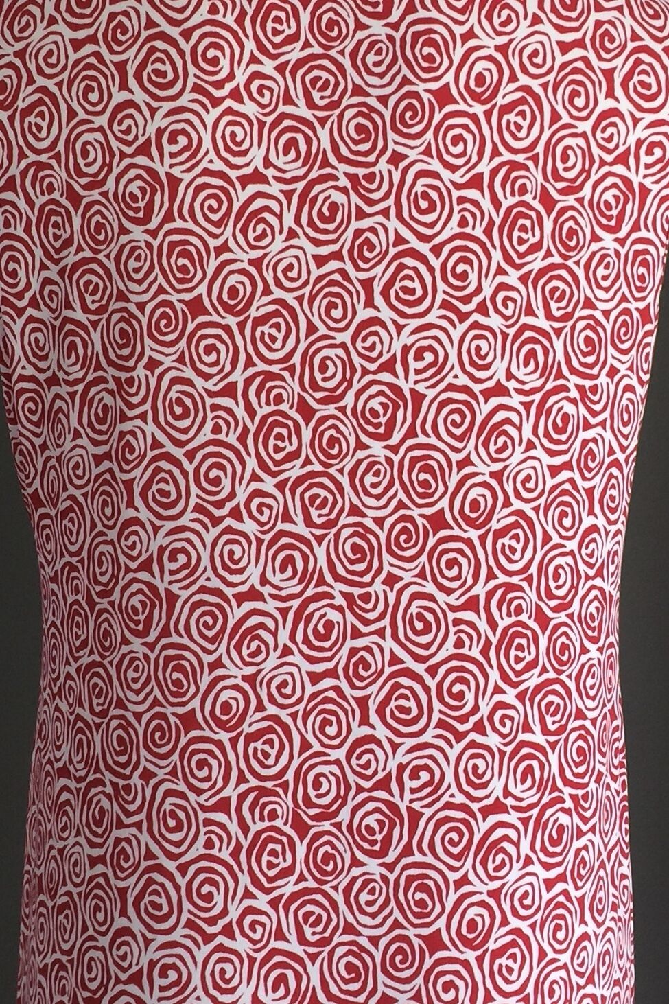 Maternity FRAGILE Faux Wrap Dress Red & White Stretchy Feeding Ladies Size XL 14