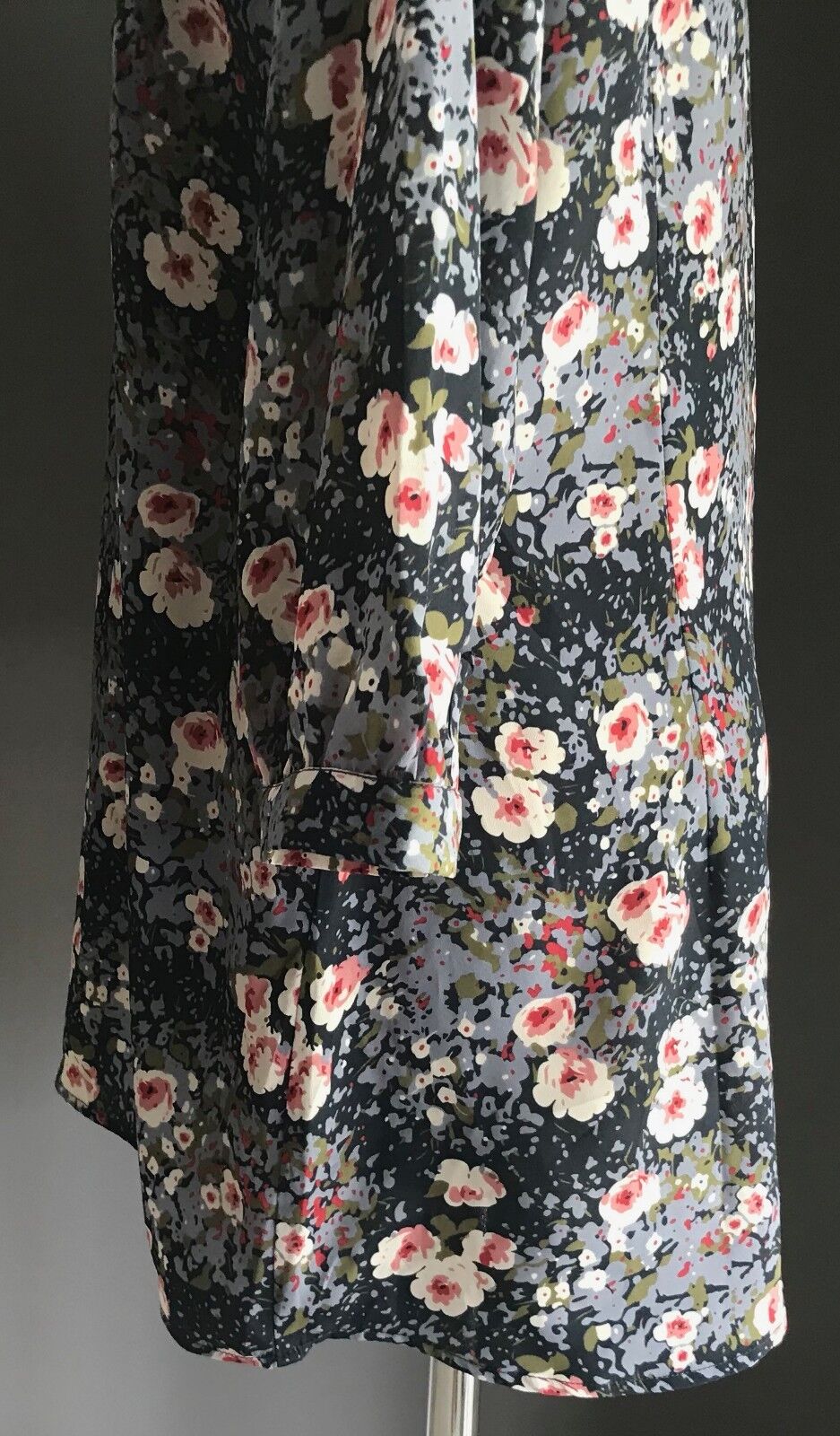 GRACE HILL Smock Top MultiColoured Floral Print 3/4 Sleeve Blouse Plus Size 16