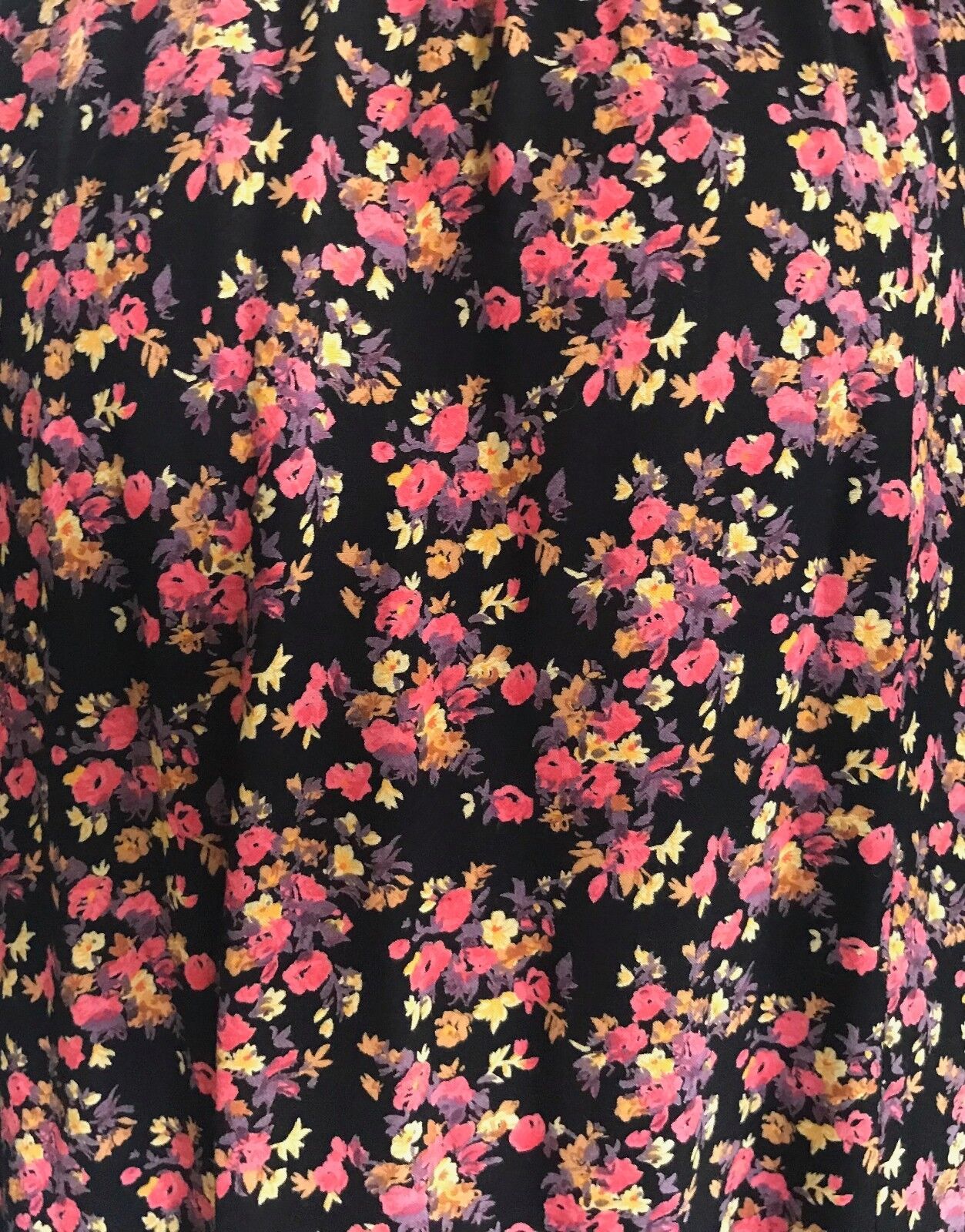 DON"T ASK AMANDA Maxi Skirt Multi Colour Floral Peasant Boho Summer Size S  10