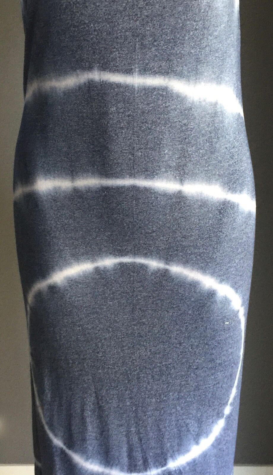 Maxi Dress STELLINO Tie DyeMuted Blue & White Cotton Sleeveless Size 8 10
