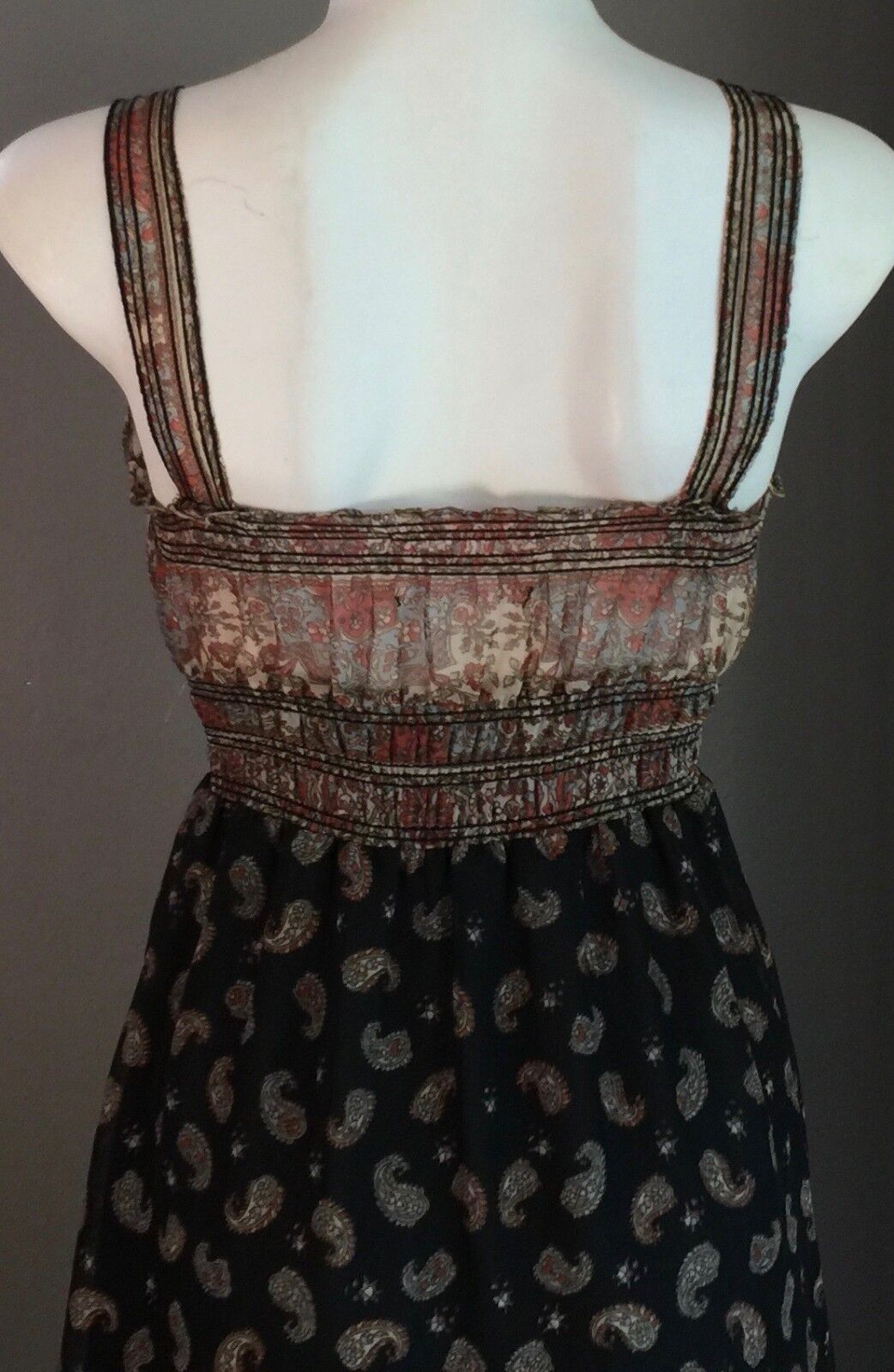Maxi Dress DON'T ASK AMANDA MultiColoured & Print Ladies Size S 8 Gorgeous