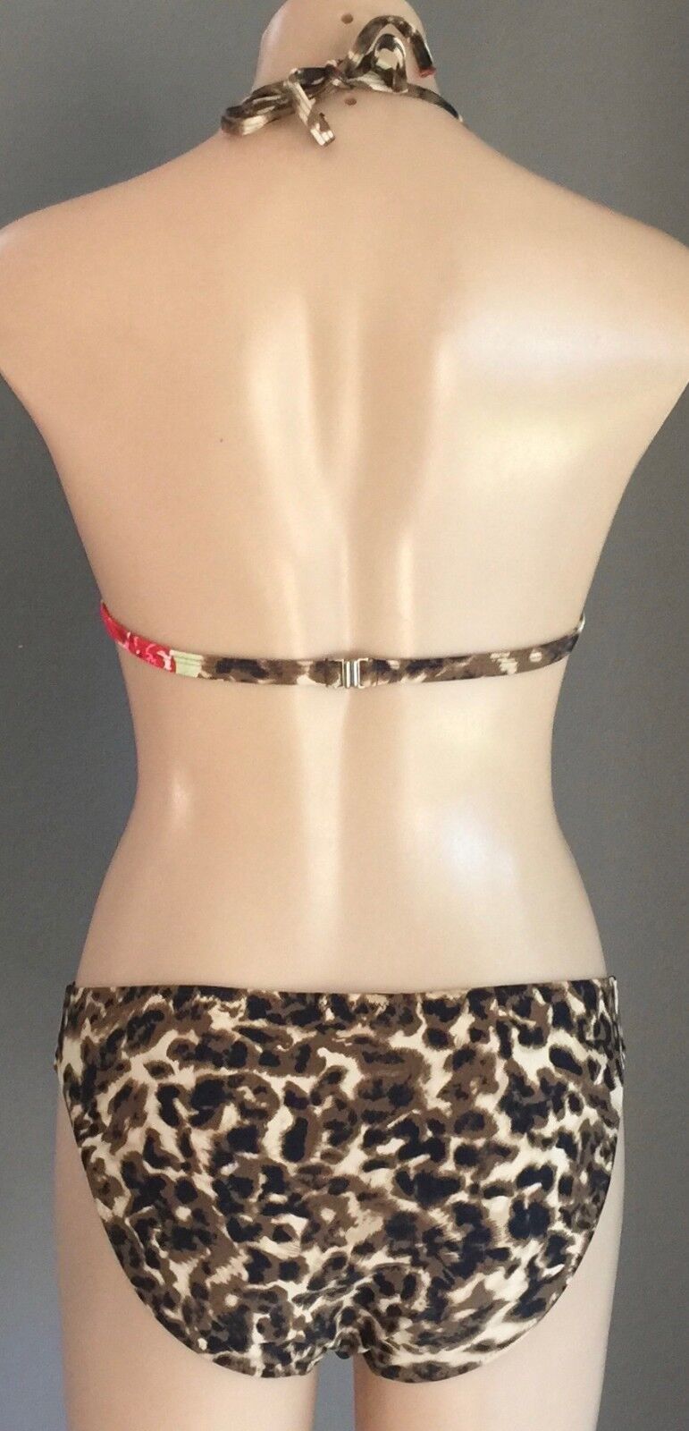 APART Bikini Sequin & Bead Embellished Animal & Floral Print Size 12C 12 NEW