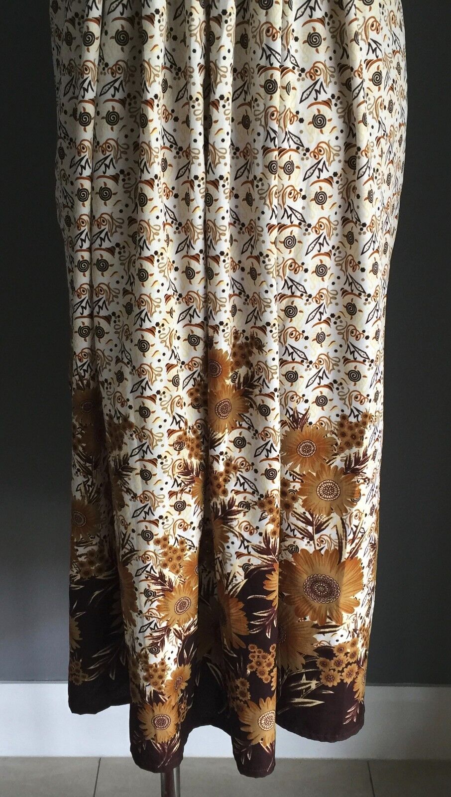 ORIENTAL GARMENT HOUSE Dress Maxi Smock MultiColoured Ladies Size M 8 10