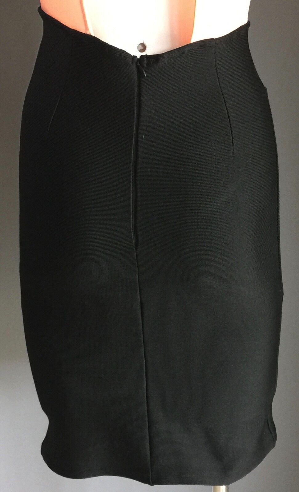VENUS Bodycon Mini Dress Coral & Black Stretch Ladies Size 6 8 NEW Stunning