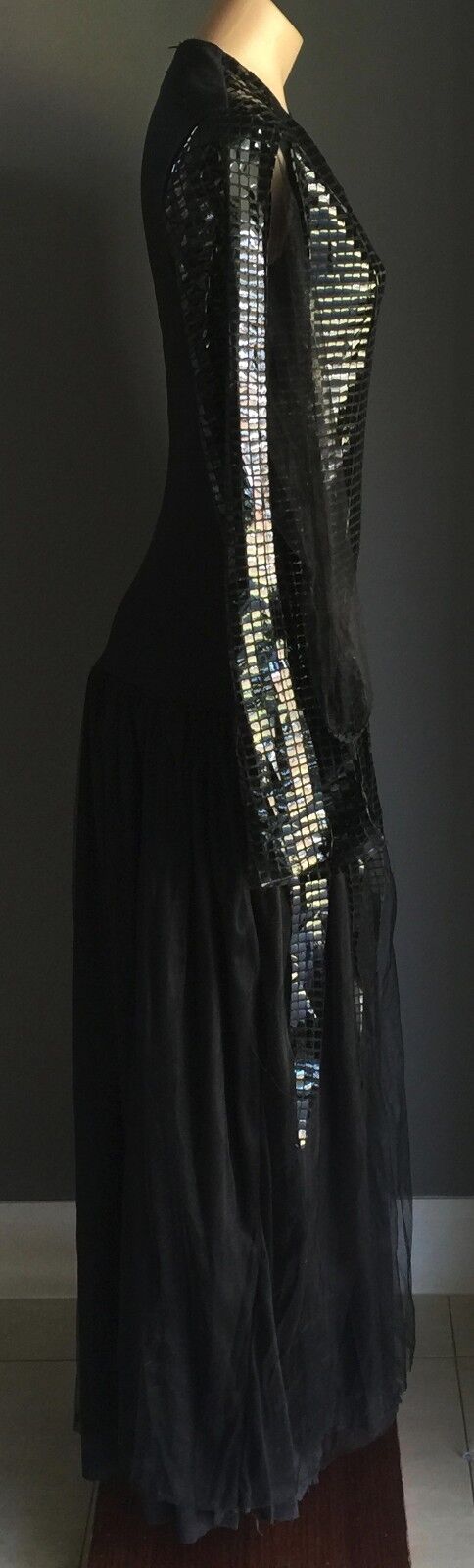 Rubies SNOW WHITE & the HUNTSMAN Dress Up Costume (Black Gown ONLY ) Size S 10