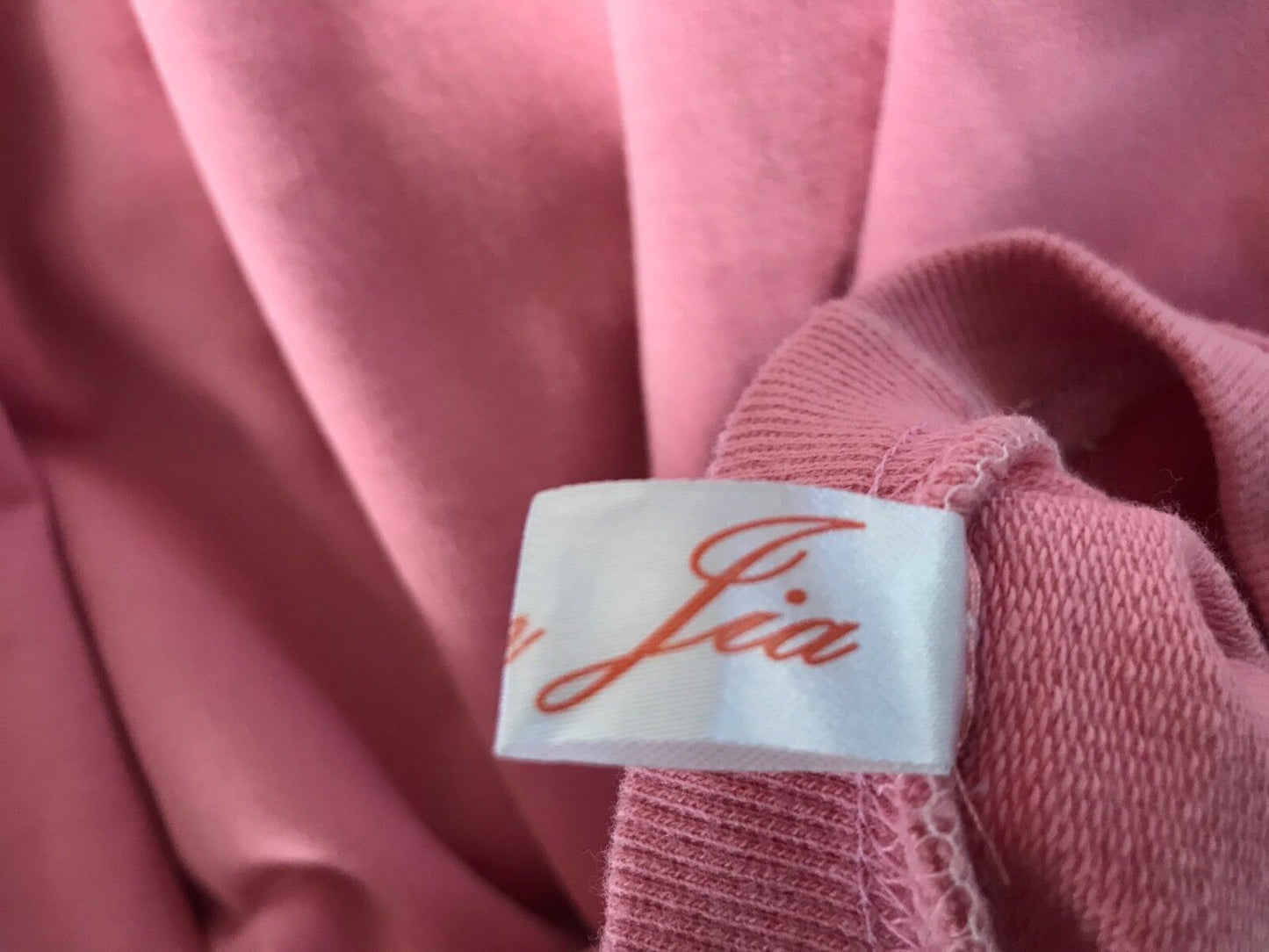 Bast Simeopt YUN JIN Pink Owl Print Crew Neck Sweater 2 Side Zips Bart Size S 10