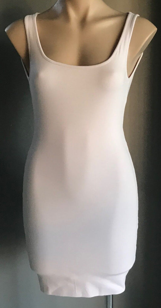 KOOKAI Bodycon Mini Dress Open Back Stretch Baby Pink Lined Size 1 AU 8 - 10