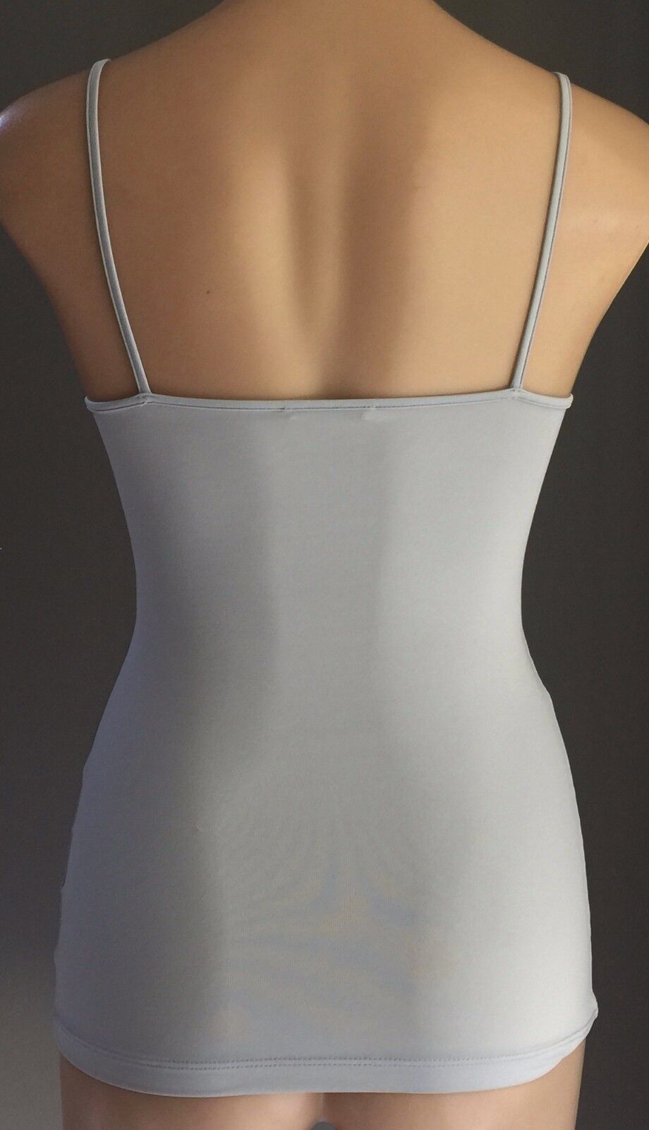 KOOKAI Camisole Top Ice Blue Stretch Sleeveless Singlet Ladies Size 1 AU  10