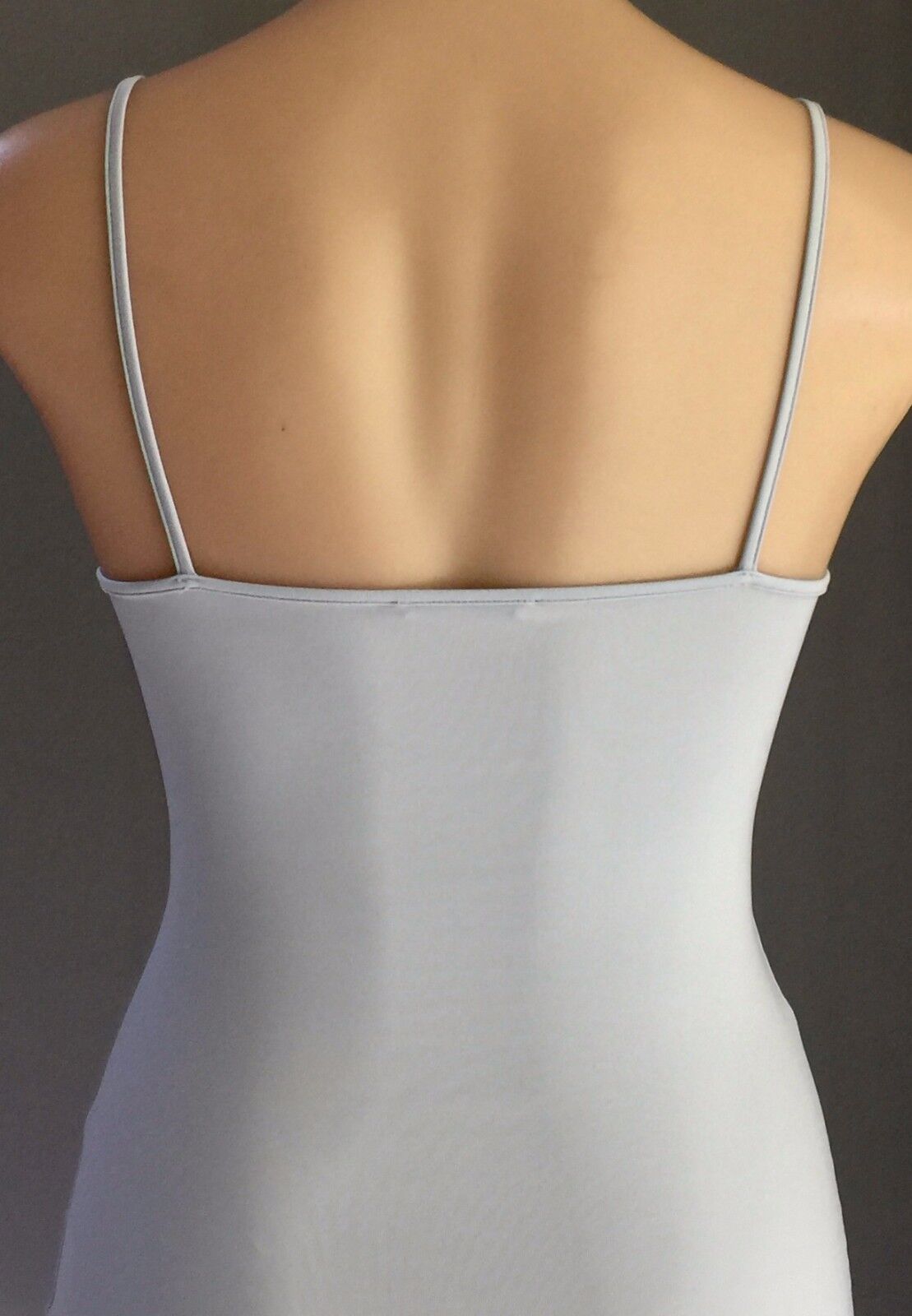 KOOKAI Camisole Top Ice Blue Stretch Sleeveless Singlet Ladies Size 1 AU  10