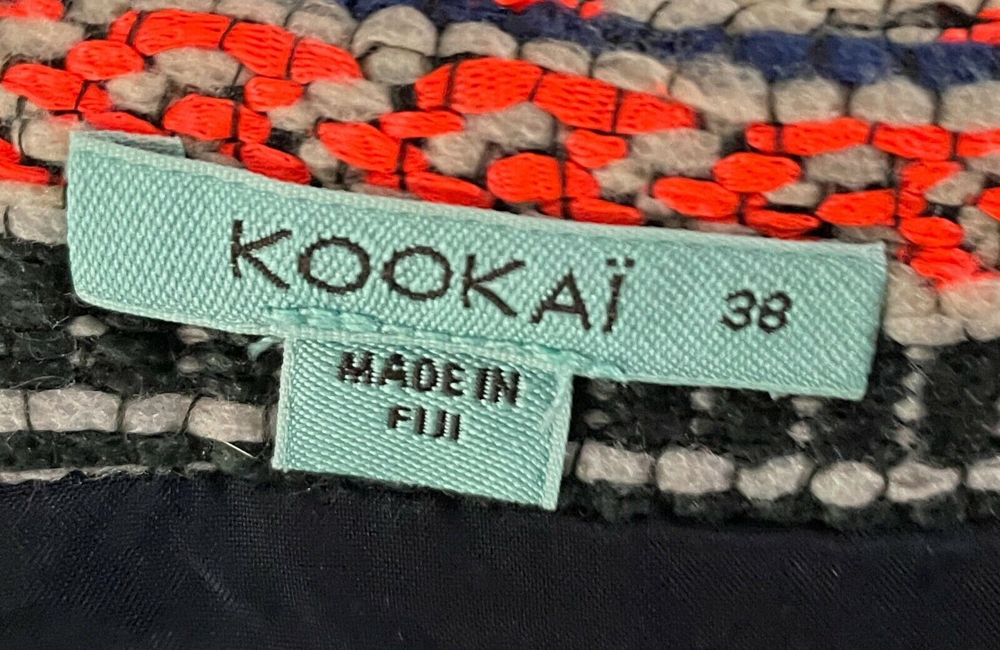 KOOKAI "Resort" Thick Crop Top Bustier Size 38 AU 10 MultiColoured & Print NEW