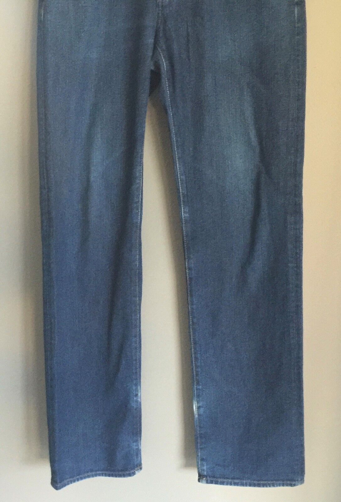 CALVIN KLEIN Jeans Blue Denim Straight Leg Ladies Size W 28 L 34 CMA082-D17-01-4